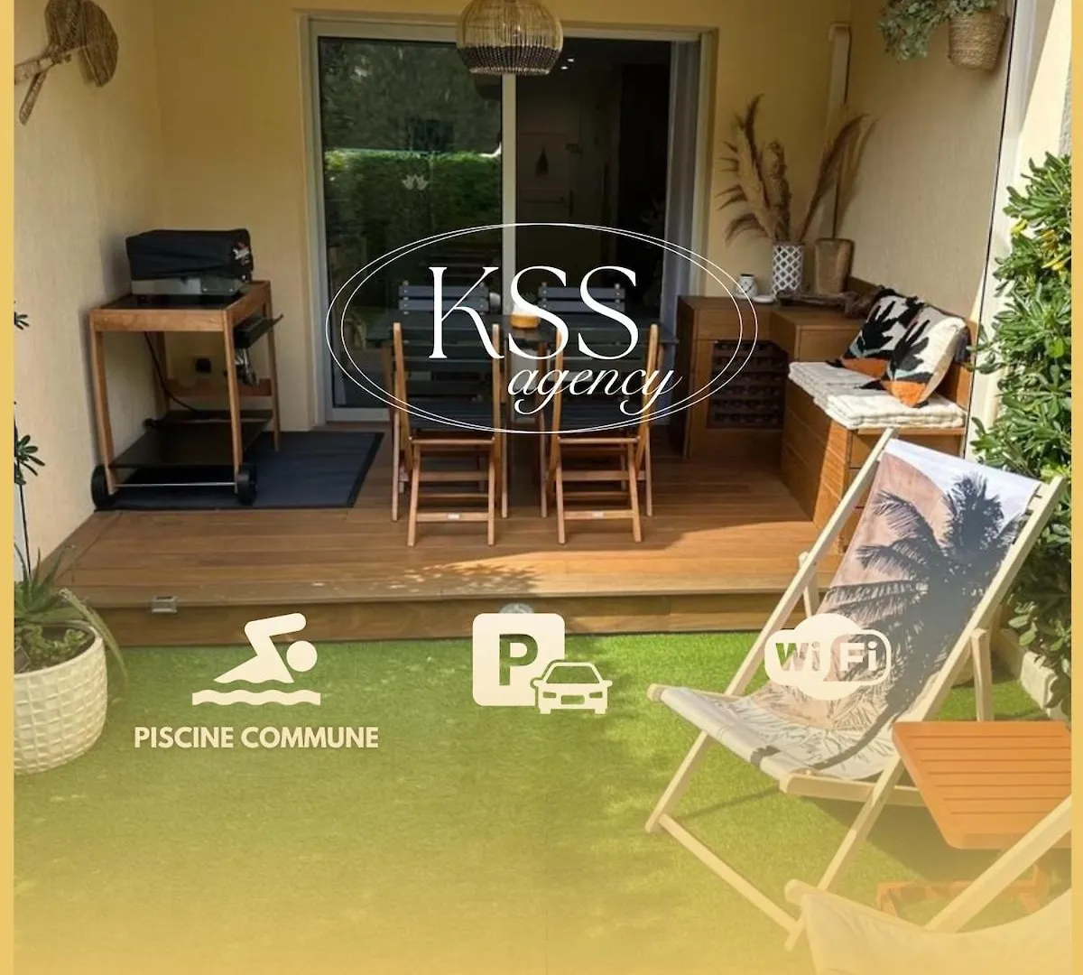 Studio 3 Etoiles - Parking - Wifi - Clim - Piscine Roquebrune-sur-Argens